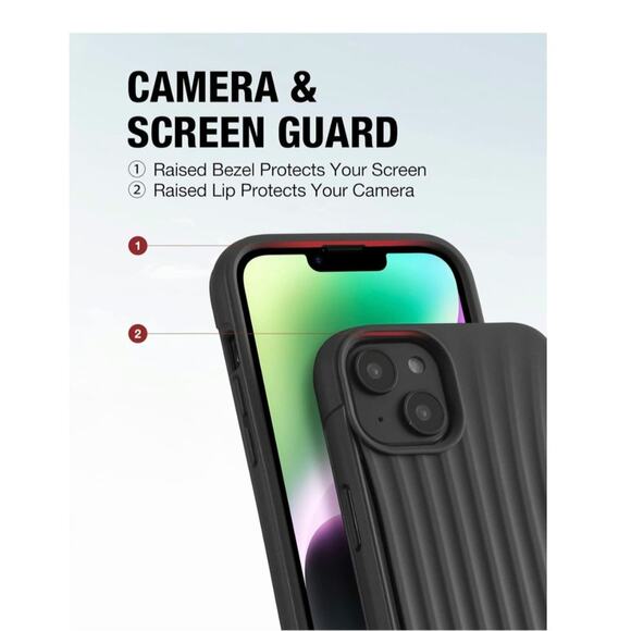 RAPTIC Clutch iPhone 14 Case Military Grade 10ft Drop Protection 6.1 Black S18 - Picture 4 of 8